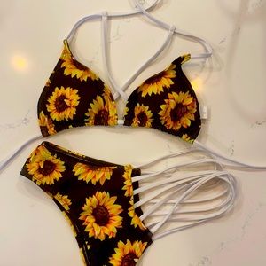 Sunflower bathing suit !